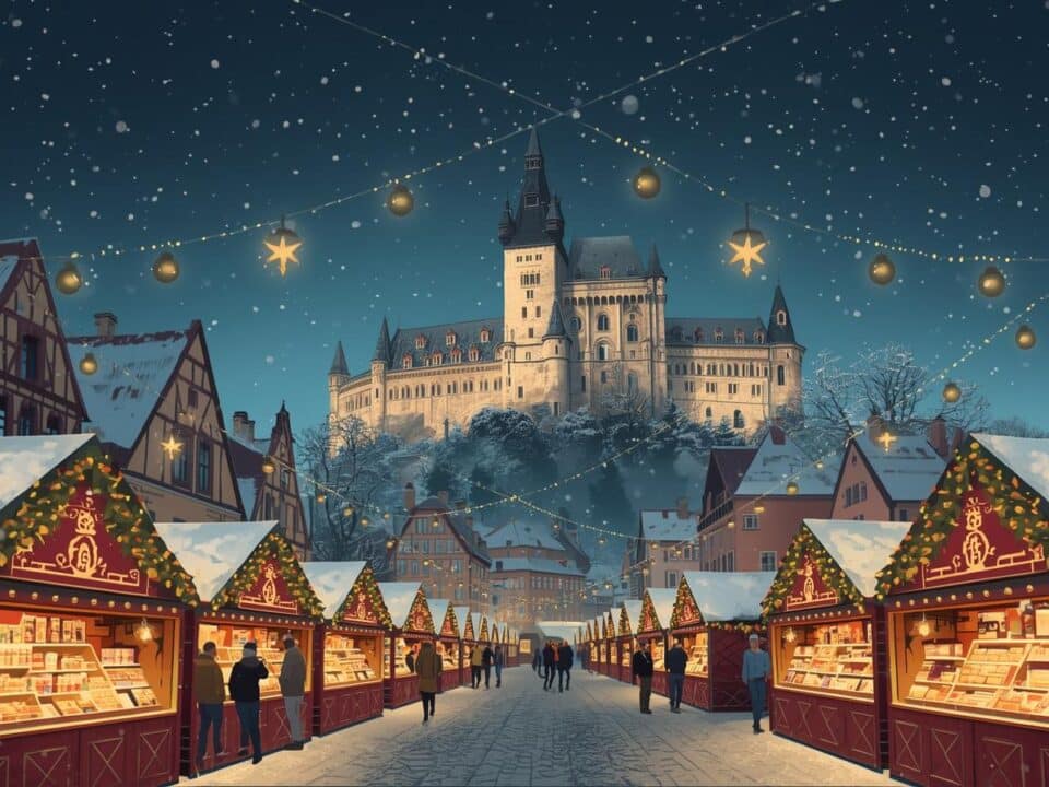 marché de noel caen