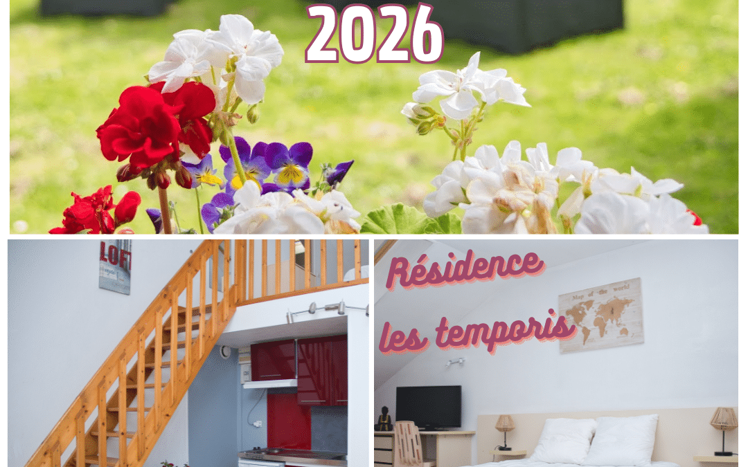 offre printemps été 2026 résidence appart hotel les temporis caen