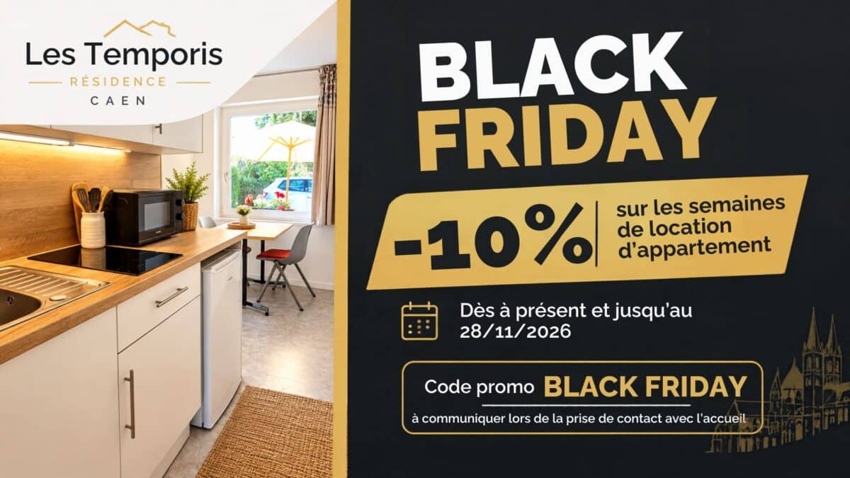 black friday residence les temporis caen