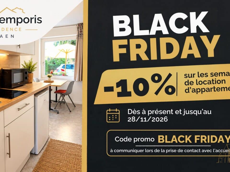 black friday residence les temporis caen